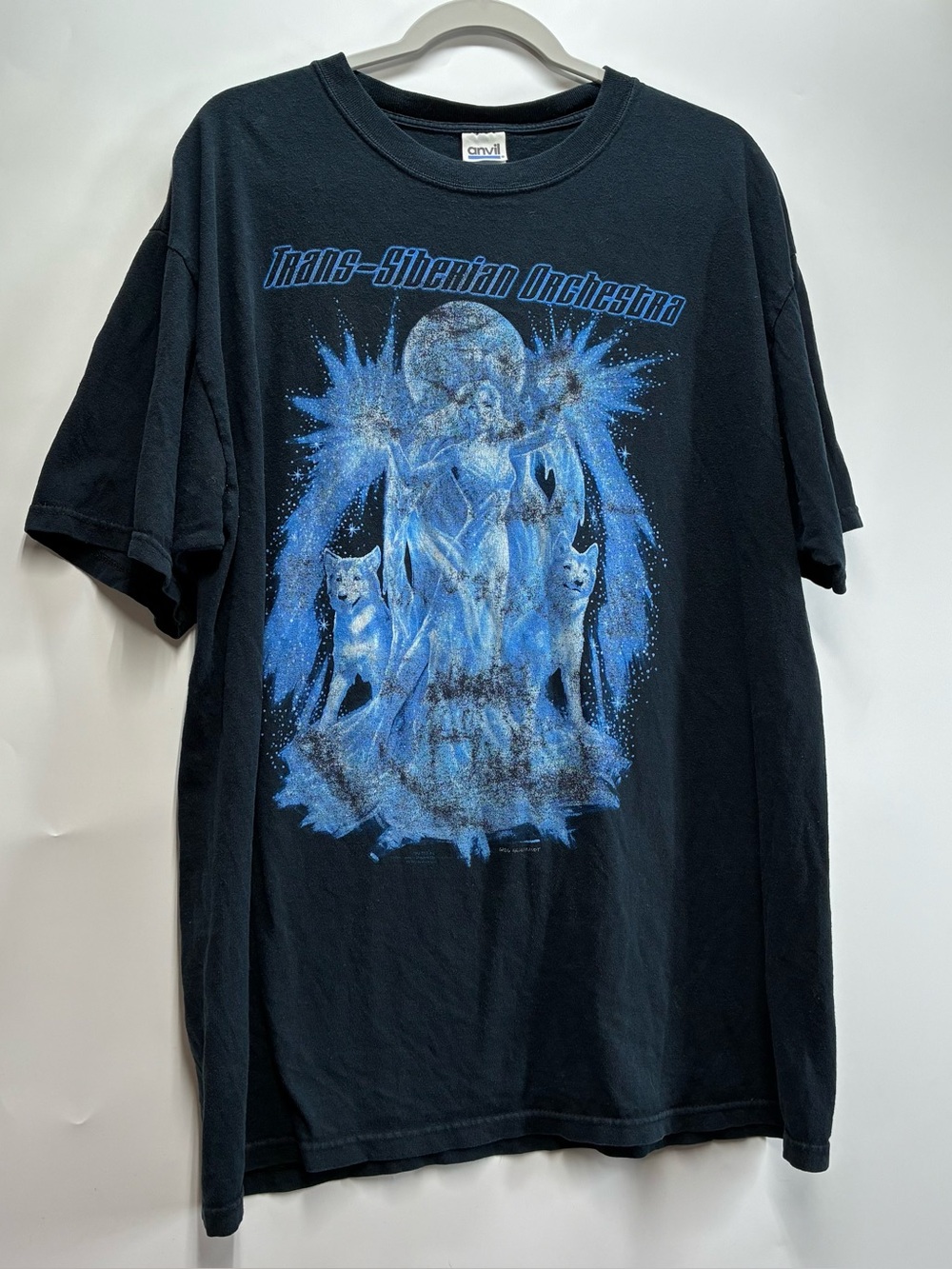Vintage TSO Trans Siberian Orchestra Shirt Mens XL Black Wizard Concert Tour